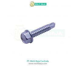 Stainless Steel : SUS 304 Baut Roofing (Hex Self Drilling Screw) DIN7540